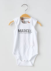 Body lingerie blanc LE FABULEUX MARCEL DE BRUXELLES pour enfant seconde vue