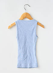 Débardeur bleu LE FABULEUX MARCEL DE BRUXELLES pour enfant seconde vue