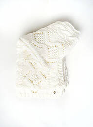 Echarpe blanc EDC femme