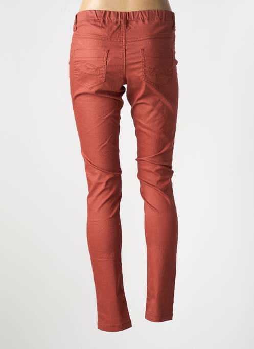 Pantalon slim marron EDC pour femme