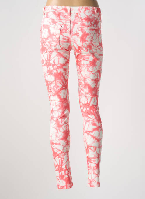 Pantalon slim rose PIECES pour femme