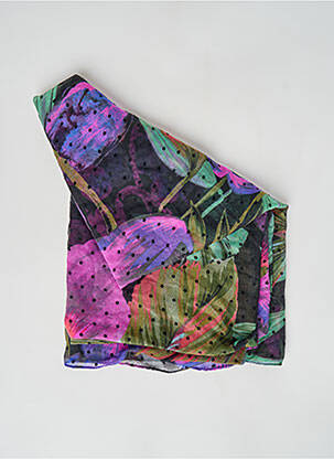 Echarpe violet DESIGUAL pour femme