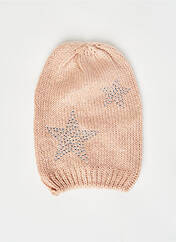 Bonnet beige PIECES pour femme seconde vue