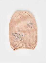 Bonnet beige PIECES femme