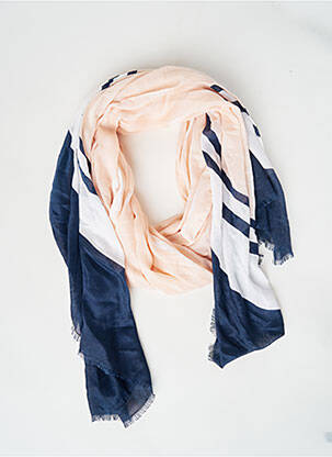 Echarpe orange PIECES pour femme