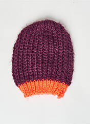 Bonnet violet ONLY pour femme seconde vue