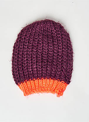 Bonnet violet ONLY femme