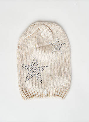 Bonnet beige PIECES femme