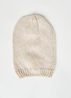 Bonnet beige PIECES femme