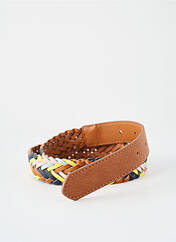 Ceinture marron PIECES pour femme seconde vue