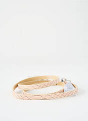 Ceinture rose PIECES pour femme seconde vue