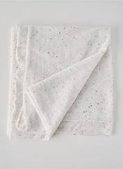 Echarpe blanc PIECES pour femme seconde vue