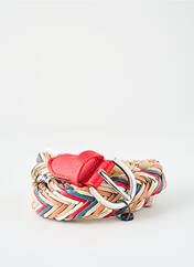 Ceinture rouge PIECES pour femme seconde vue
