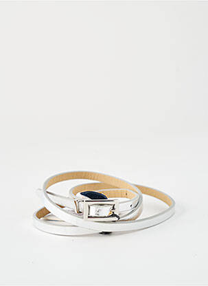 Ceinture argent PIECES femme