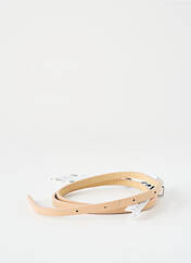 Ceinture beige PIECES pour femme seconde vue