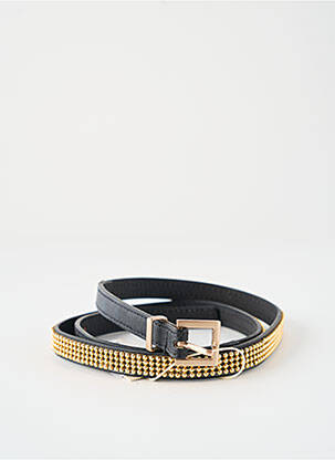 Ceinture noir PIECES pour femme