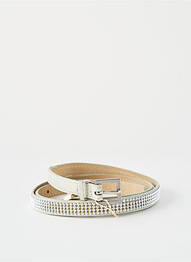 Ceinture argent PIECES femme