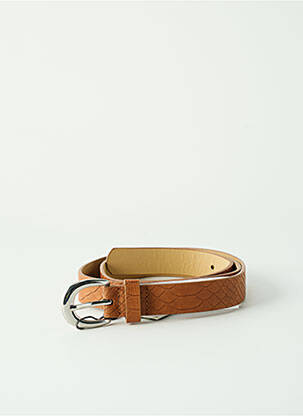 Ceinture marron PIECES femme