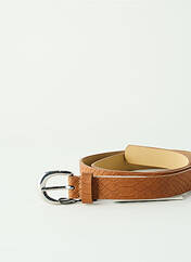 Ceinture marron PIECES pour femme seconde vue