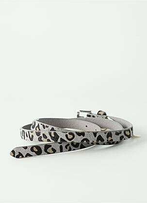 Ceinture gris PIECES femme