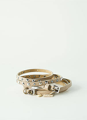 Ceinture beige PIECES pour femme