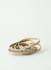 Ceinture beige PIECES pour femme seconde vue