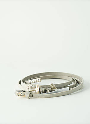 Ceinture gris PIECES pour femme