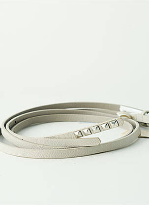 Ceinture gris PIECES femme