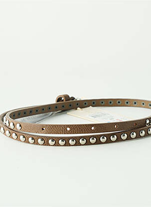 Ceinture marron PIECES femme
