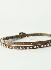 Ceinture marron PIECES pour femme seconde vue