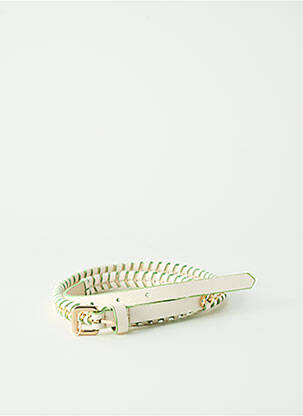 Ceinture blanc PIECES pour femme