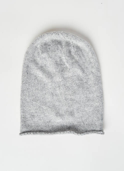 Bonnet gris PIECES pour femme