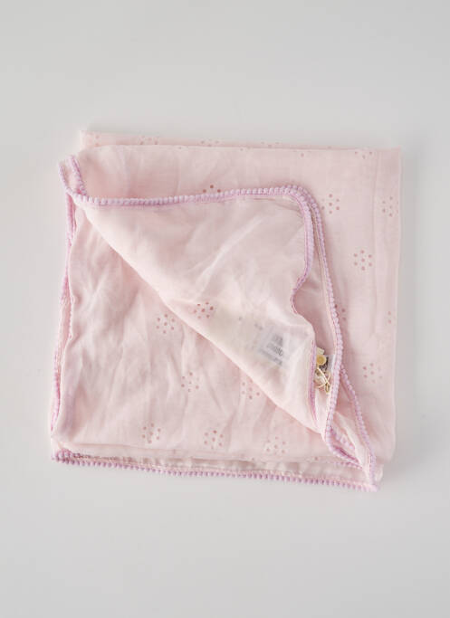 Foulard rose PIECES pour femme