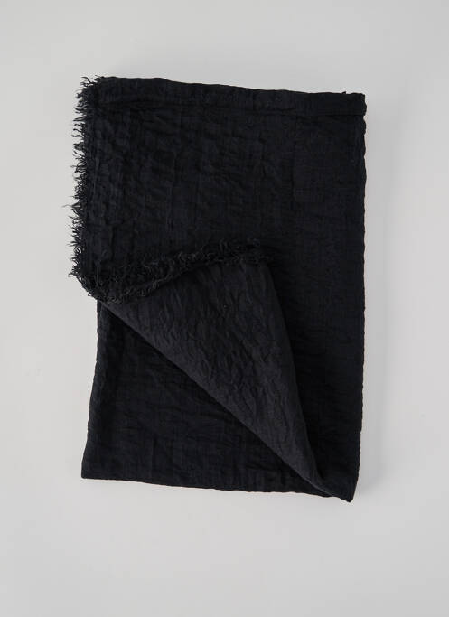 Echarpe noir PIECES pour femme