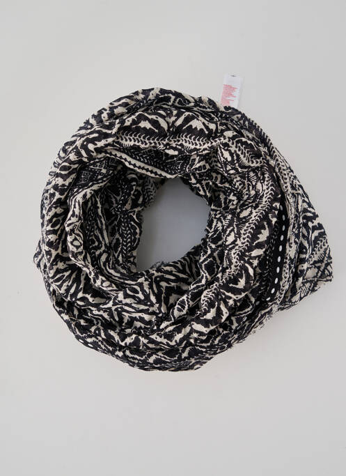 Echarpe noir PIECES pour femme