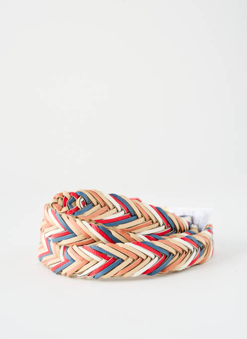 Ceinture rouge PIECES pour femme