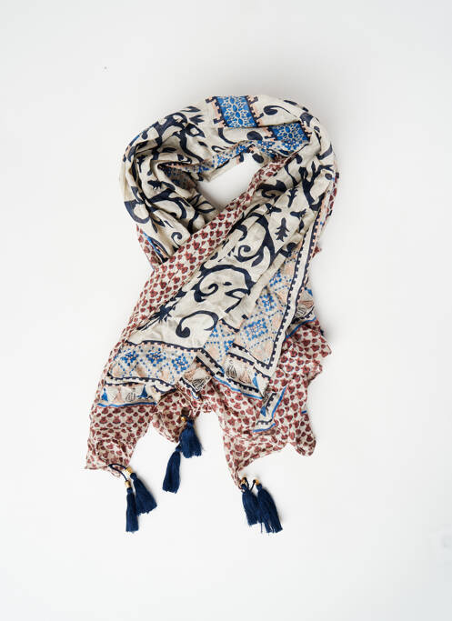 Echarpe bleu EDC pour femme