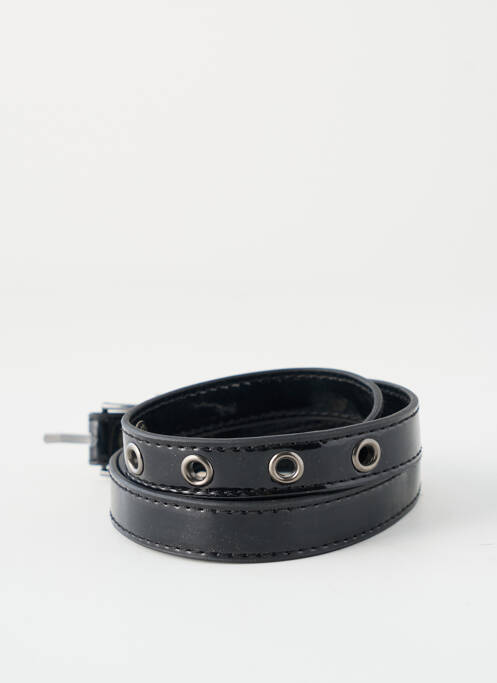 Ceinture noir PIECES pour femme