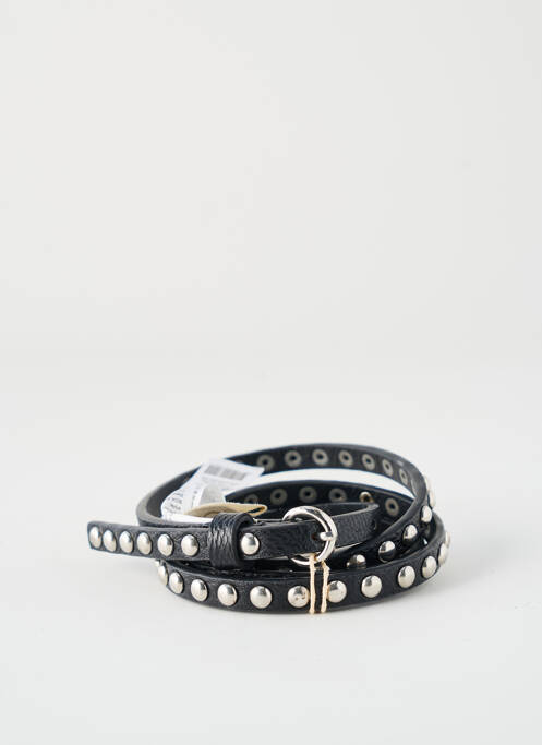Ceinture noir PIECES pour femme