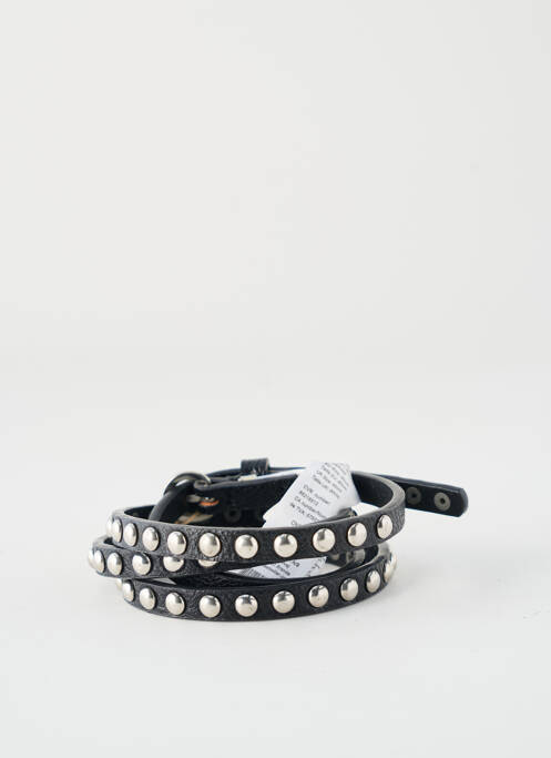 Ceinture noir PIECES pour femme