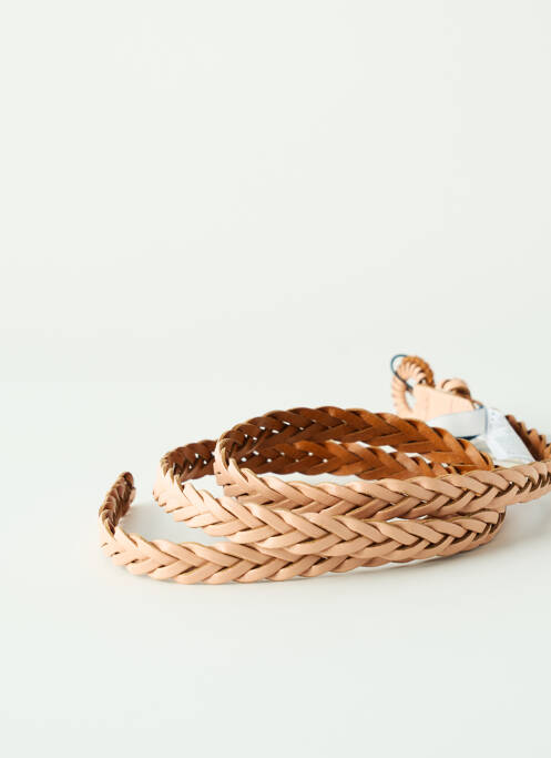 Ceinture rose PIECES pour femme