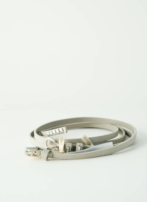 Ceinture gris PIECES pour femme