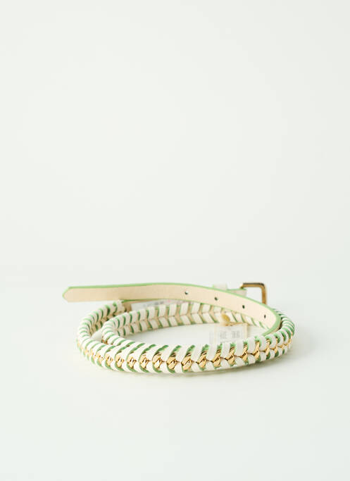 Ceinture blanc PIECES pour femme