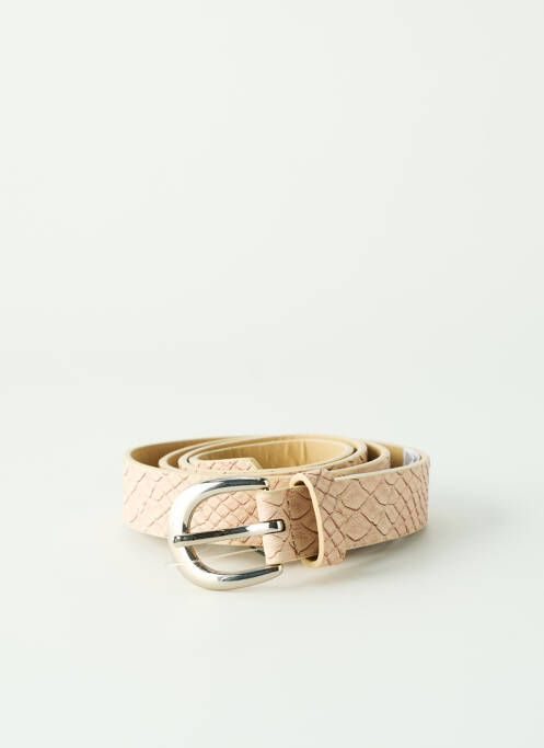 Ceinture rose PIECES pour femme