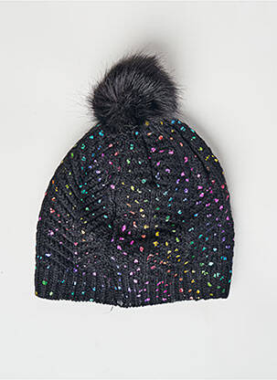 Bonnet noir ZEB STYLE LAB  pour femme