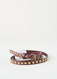 Ceinture rouge PIECES femme