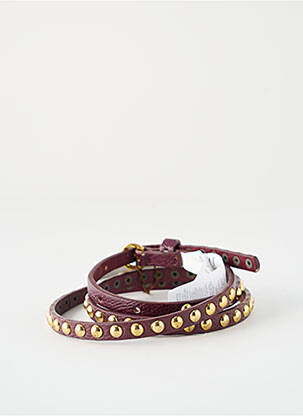 Ceinture rouge PIECES femme