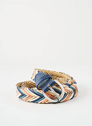 Ceinture bleu PIECES pour femme