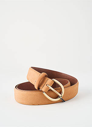 Ceinture marron PIECES pour femme