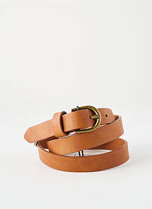 Ceinture marron PIECES pour femme